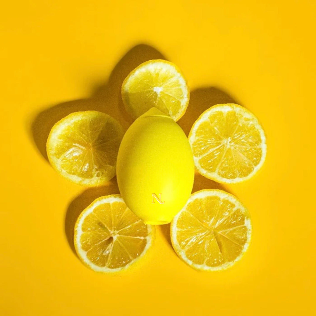Lemon sexual toy detail shot